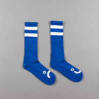 Polar Happy Sad Classic Socks - Pastel Blue / White thumbnail
