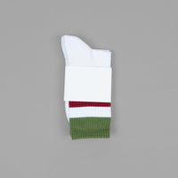 Polar Happy Sad Classic Socks - Stripes Green thumbnail