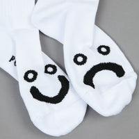 Polar Happy Sad Classic Socks - Stripes Red thumbnail