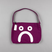 Polar Happy Sad Tote Bag - Dark Prune thumbnail