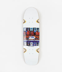 Polar Hjalte Halberg Abuse Of Power Wheel Well Surfshape Deck - White - 8.75"