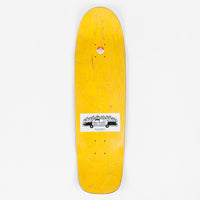 Polar Hjalte Halberg Abuse Of Power Wheel Well Surfshape Deck - White - 8.75" thumbnail
