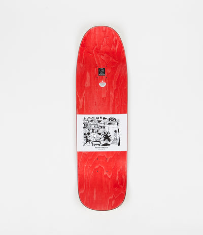 Polar Hjalte Halberg Big Head 1991 Shape Deck - Yellow - 9.25"