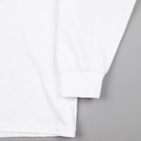 Polar Klez Fill Logo Long Sleeve T-Shirt - White thumbnail