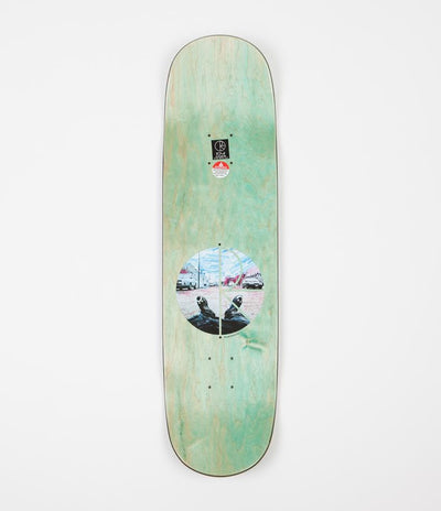 Polar Klez Zawisza Happy Sad Around The World P2 Shape Deck - 8.5"