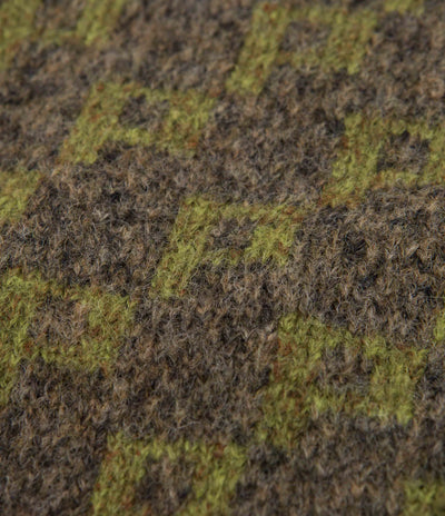 Polar Knit Crewneck Sweatshirt - Army Green
