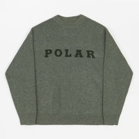 Polar Knit Sweatshirt - Green thumbnail