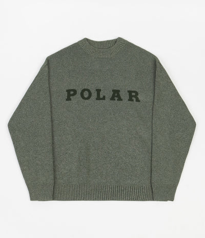 Polar Knit Sweatshirt - Green