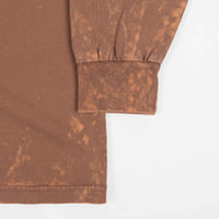 Polar Leaves And Window Long Sleeve T-Shirt - Rust thumbnail
