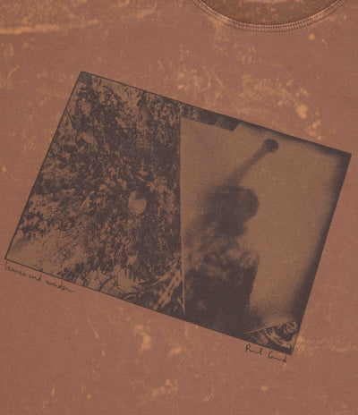 Polar Leaves And Window Long Sleeve T-Shirt - Rust