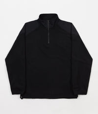 Polar Lightweight Fleece 1/4 Zip Jacket - Black
