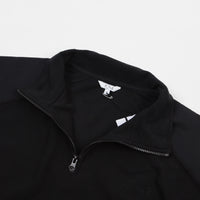 Polar Lightweight Fleece 1/4 Zip Jacket - Black thumbnail
