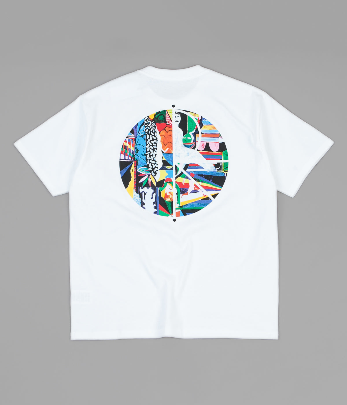 Polar Memory Palace Fill Logo T Shirt White Flatspot