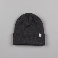 Polar Merino Wool Beanie - Graphite thumbnail