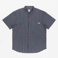 Polar Mitchell Flannel Shirt - Blue Brown thumbnail