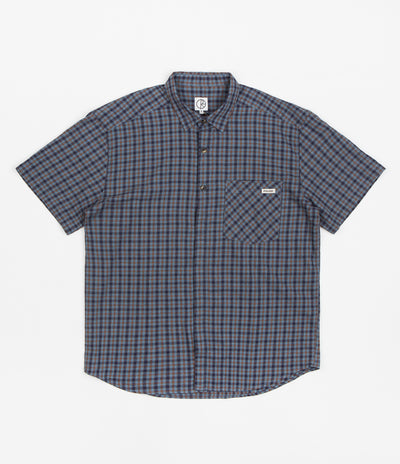 Polar Mitchell Flannel Shirt - Blue Brown