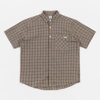 Polar Mitchell Flannel Shirt - Brown thumbnail