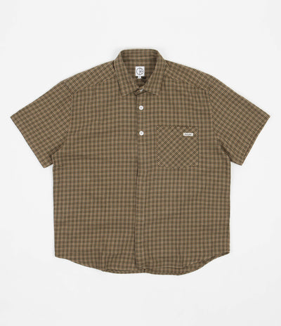 Polar Mitchell Flannel Shirt - Green Brown