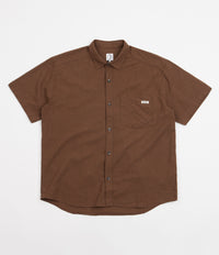 Polar Mitchell Poplin Shirt - Brown