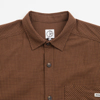 Polar Mitchell Poplin Shirt - Brown thumbnail