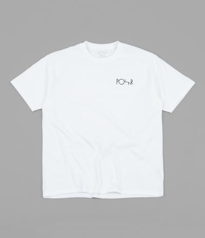 Polar Moth House Fill Logo T-Shirt - White