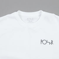 Polar Moth House Fill Logo T-Shirt - White thumbnail