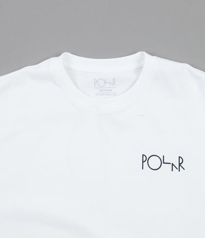 Polar Moth House Fill Logo T-Shirt - White