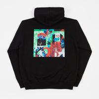 Polar Moth House Hoodie - Black thumbnail