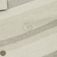 Polar Multistripe Polo Shirt in Soft Green thumbnail