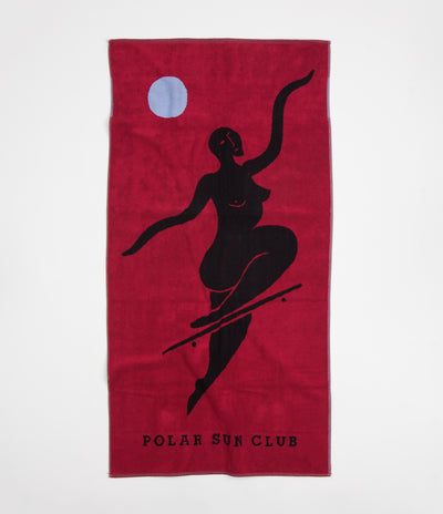 Polar No Complies Forever Beach Towel - Cherry