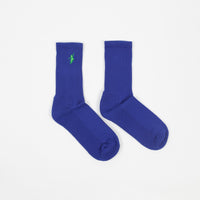 Polar No Comply Socks - Royal Blue thumbnail