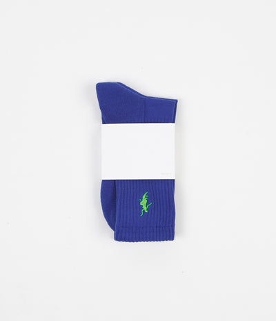 Polar No Comply Socks - Royal Blue