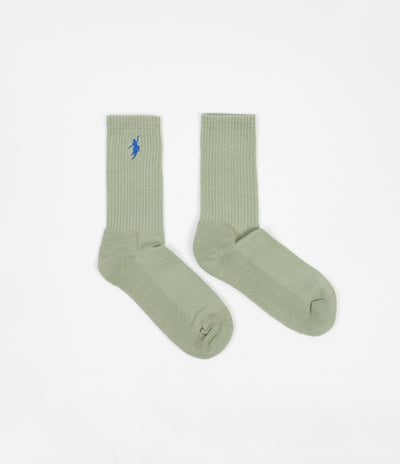 Polar No Comply Socks - Smoke