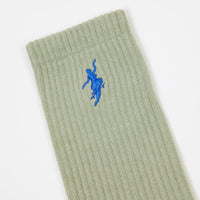 Polar No Comply Socks - Smoke thumbnail