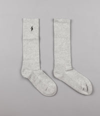 Polar No Comply Sport Socks - Sports Grey / Black
