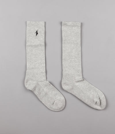 Polar No Comply Sport Socks - Sports Grey / Black