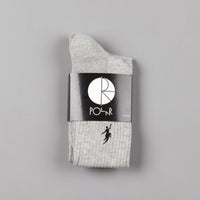 Polar No Comply Sport Socks - Sports Grey / Black thumbnail
