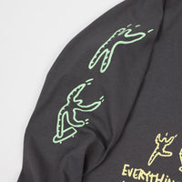 Polar Notebook Long Sleeve T-Shirt - Graphite thumbnail
