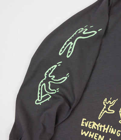 Polar Notebook Long Sleeve T-Shirt - Graphite