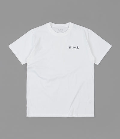 Polar Notre Dame Fill Logo T-Shirt - White