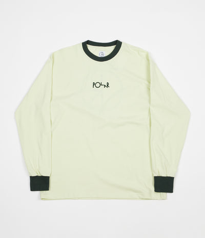 Polar Offside Long Sleeve T-Shirt - Seafoam Green / Dark Green