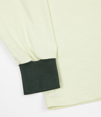 Polar Offside Long Sleeve T-Shirt - Seafoam Green / Dark Green