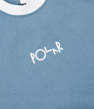 Polar Offside T-Shirt - Grey Blue / White