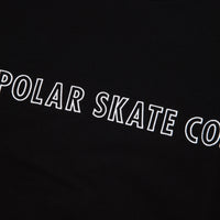 Polar Outline Crewneck Sweatshirt - Black thumbnail