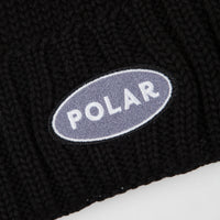 Polar Patch Beanie - Black thumbnail