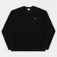 Polar Patch Crewneck Sweatshirt - Black thumbnail