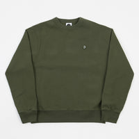 Polar Patch Crewneck Sweatshirt - Hunter Green thumbnail