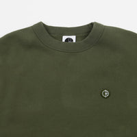 Polar Patch Crewneck Sweatshirt - Hunter Green thumbnail