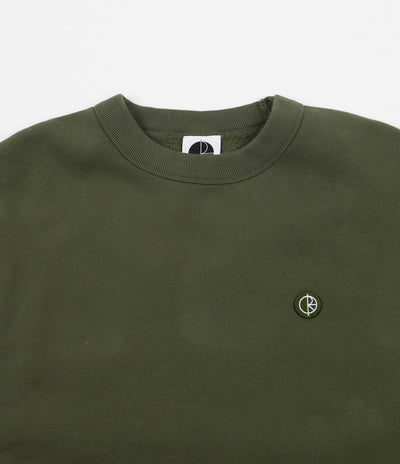 Polar Patch Crewneck Sweatshirt - Hunter Green