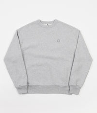 Polar Patch Crewneck Sweatshirt - Sports Grey